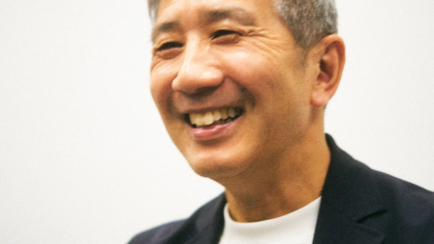 インタビューに答える豊福貴司氏