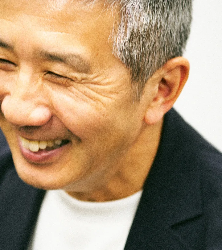 インタビューに答える豊福貴司氏