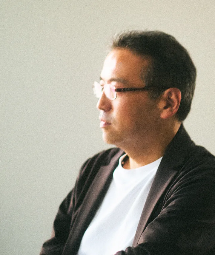 対談する中西正人氏と青田利英氏